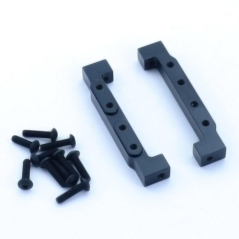 Metal Front Dual Servo Bracket for 1/14 Tamiya RC Dump Truck SCANIA 770S R620 VOLVO BENZ Arocs MAN TGX LESU Car Accessories