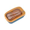 Rectangular Lunchbox with Fork and Spoon Compartments
