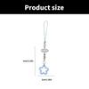 Fashionable Resin and Alloy Phone Strap with Unique Star and Cloud Designs for Trendy Women and Trendsetters Use