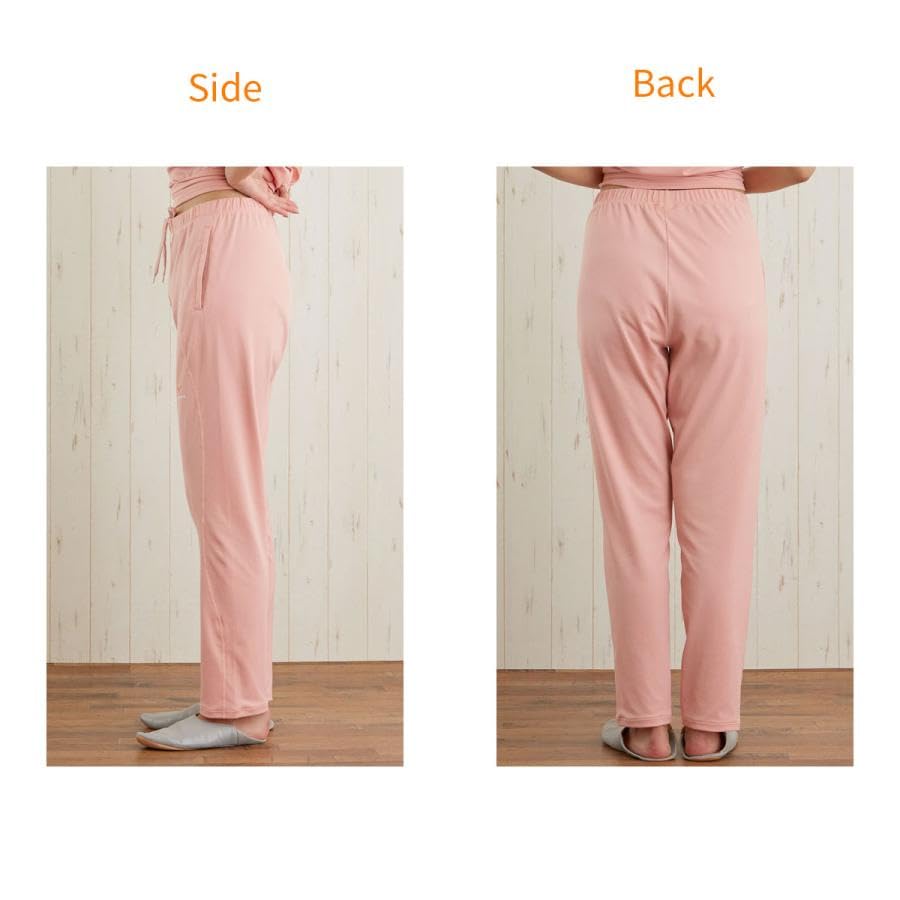 VENEX Recovery Wear Long Standard 65340123 Pants, Dry, Women's, Sakura, XL,