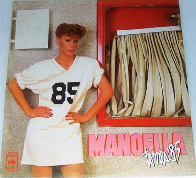LP Record MANOELLA TORRES - Manoella Torres 85' TVDCS141 CBS 1985 Mexico Latin Used