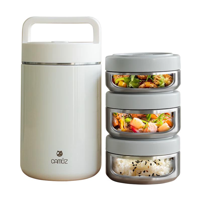 CAMUZ 316 Edelstahl Isolier-Lunchbox