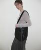 Cacele Ripple Shoulder Bag, Black
