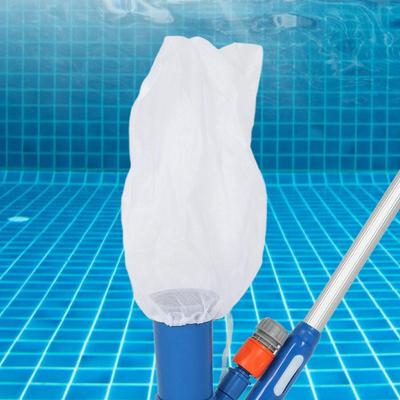Pool Staubsauger Filterbeutel | Pool Staubsauger Ersatzbeutel | 10 Stück Wiederverwendbare Nylonbeutel Wasserreinigungszubehör für Schmutz