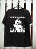 Retro Unwound T-Shirt Short Sleeve Cotton Black All Size Shirt AL14