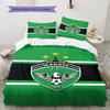 Manaus FC Pattern Bedding Set Quilt Cover Pillowcase Home Decor Gift (1 * Duvet Cover + 2 * Pillowcase, Without Core)