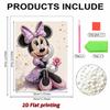 Disney Pearl Painting Minnie DIY Pearl Art Design Handmade Gifts Suitable for Wall Decoration, Home and Office Environment