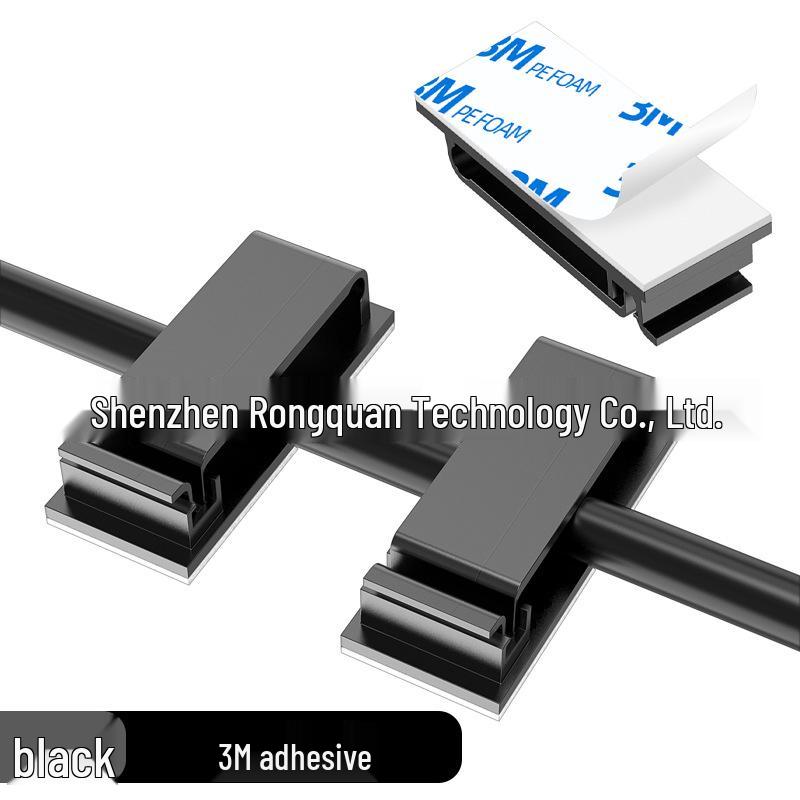 Klip do Organizacji Przewodów i Kabli Sieciowych Kamery Samochodowej na Deskę Rozdzielczą - Zarządzanie Kablami na Biurko