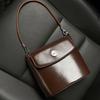 Women's Bag 2025 New Retro Bucket Bag Women's Autumn/winter New Bag Square Crossbody Bag High-end Small Bag