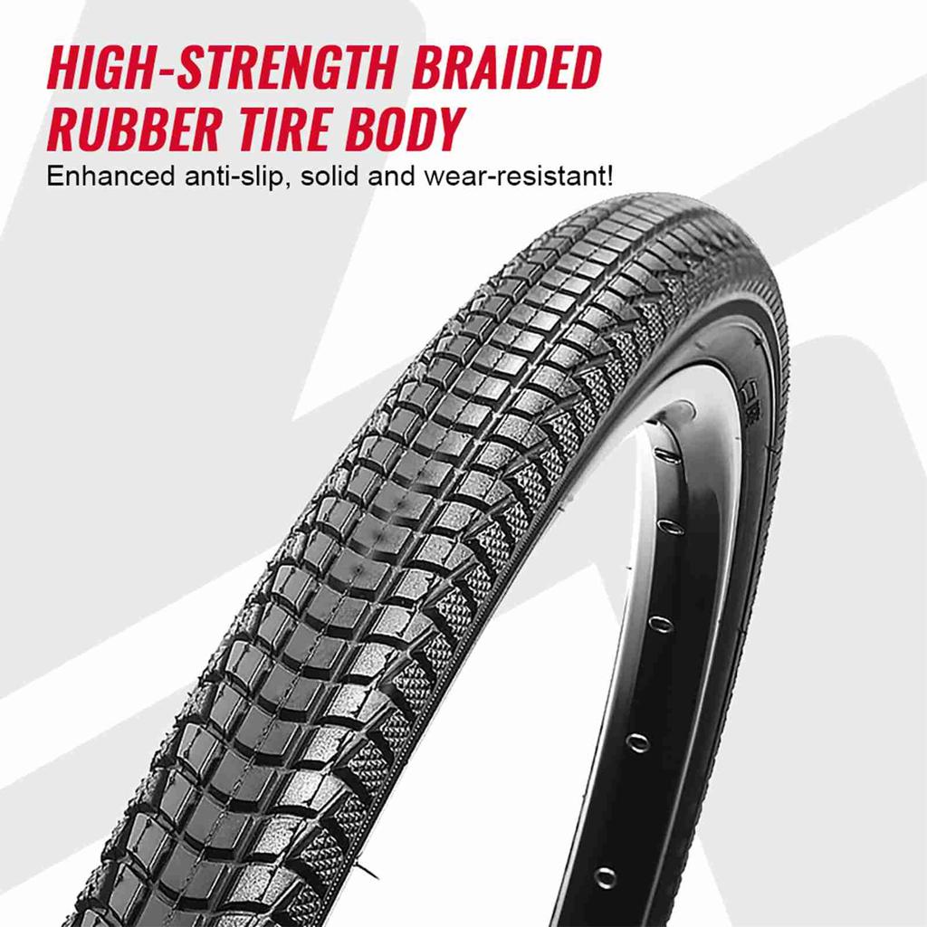 Conjunto de Pneus de Bicicleta para Bicicletas de Montanha 700C 26 Polegadas ou Bicicletas Urbanas Bicicletas de Estrada Pneus de Bicicleta de Borracha Mista