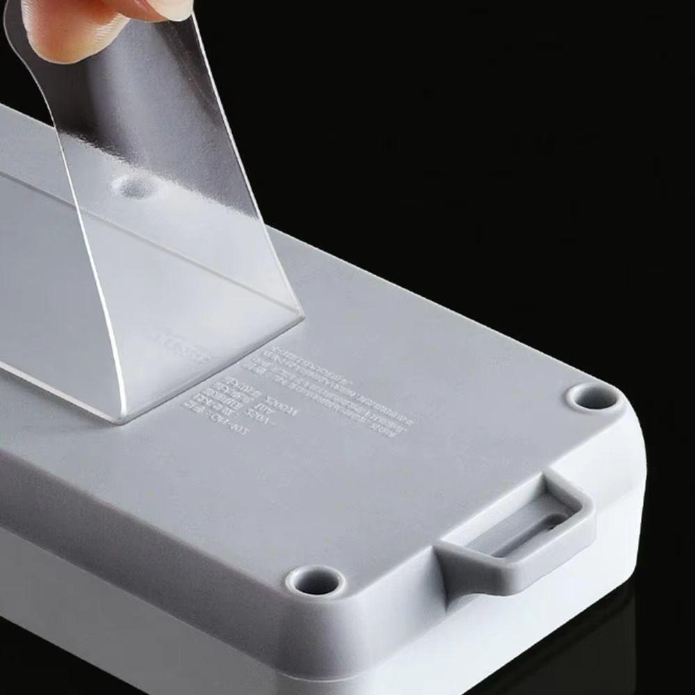 Wall Mount Socket Holder Self-Adhesive Wall Socket Holder Power Outlet Sticker  Family