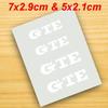 RSQ1 4Pcs for Volkswagen VW GTE Logo R Rline Golf GTI GTD Polo Arteon Jetta Scirocco Car Caliper Sticker Tire Brake Cover Body Decals