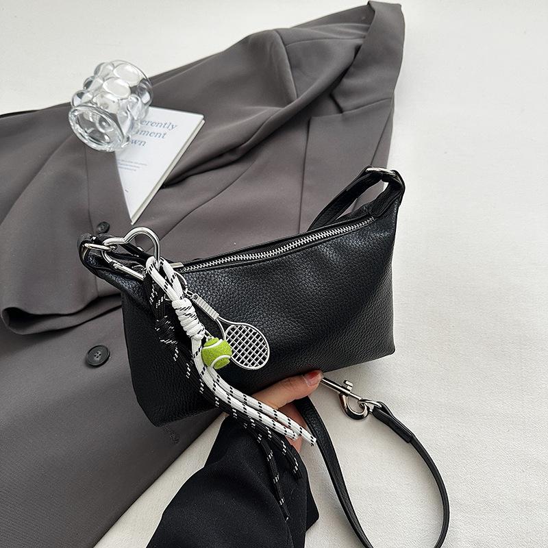 

Нишевая дизайнерская сумка женская новая модная летняя на плечо подмышку кроссбоди повседневная сумка-подушка чёрный