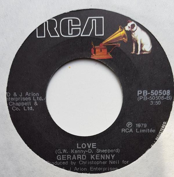 

7inch Record GERARD KENNY - D-d-d-dancin / Love PB50508 RCA Canada Pop Used