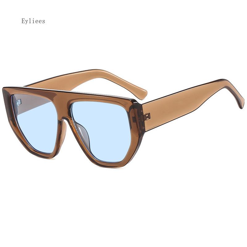 Square Large Size Men'S Sunglasses Retro Women Suneyeglass Sunscreen Luxury Replica  Sunglasses For Men