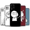 Funny Middle Finger Memes Case For Samsung Galaxy M31 M51 M21 M12 M32 M52 M20 M13 M23 M33 M53 M14 M34 M54 M30s Cover