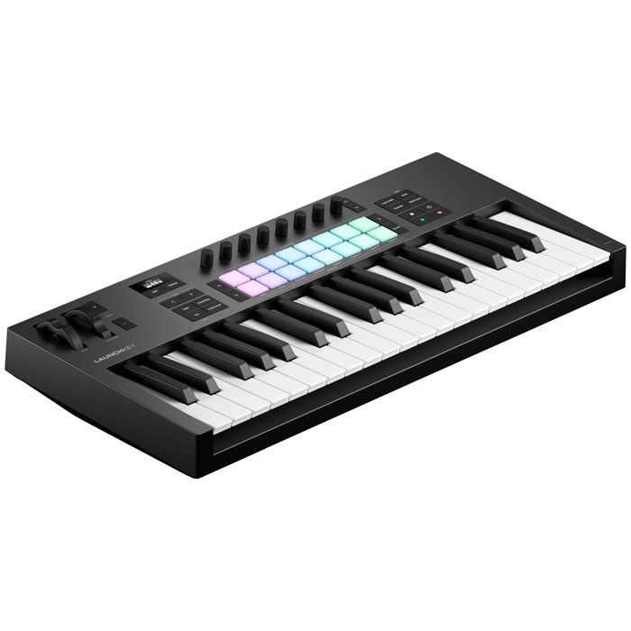 Clavier Maître - Novation - Launchkey 37 MK4 - 37 touches - Pads sensibles - Écran OLED