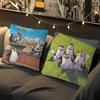 Cute P-Penguins Of M-Madagascar Pillow Case Removable Washable Cushion Cover – All-Season Soft Linen