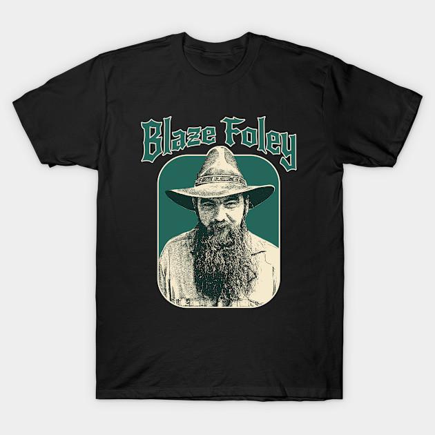 

Men Black Print T-shirt Blaze Foley // Retro Country Fan Design No-Cut Transfer Paper Print Cotton Tshirt 3XL чёрный