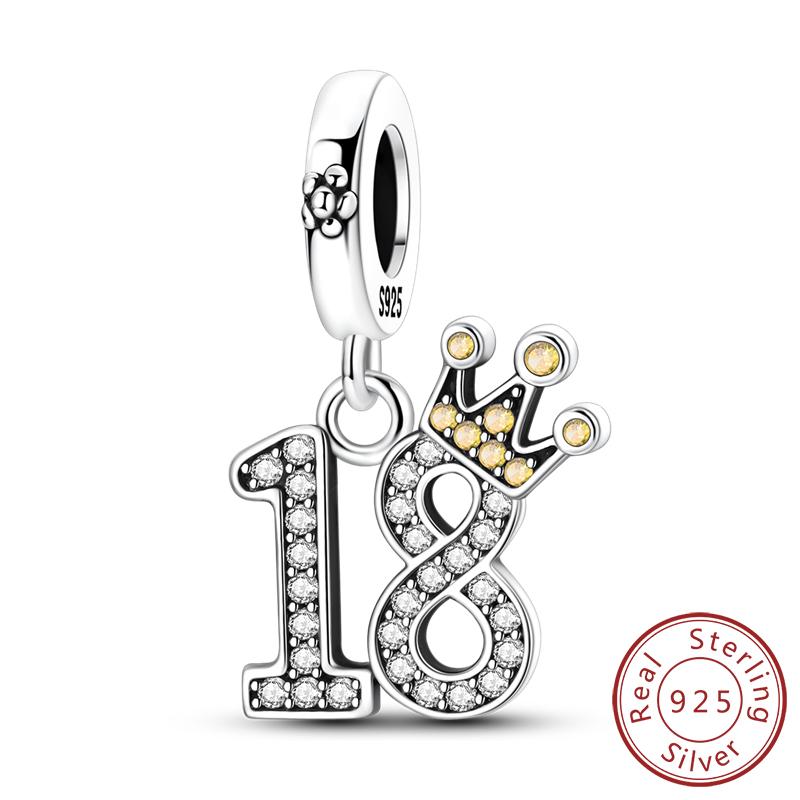 Original Charms Bead Copper Apple Skull Butterfly Flower Cat Starry Sky Charm Fit Bracelet Pendant Diy Jewelry Gift