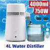 750W 4L Water Distiller Machine Household Distilled Pure Water Machine Distillation 304 Stainless Steel Water Distiller