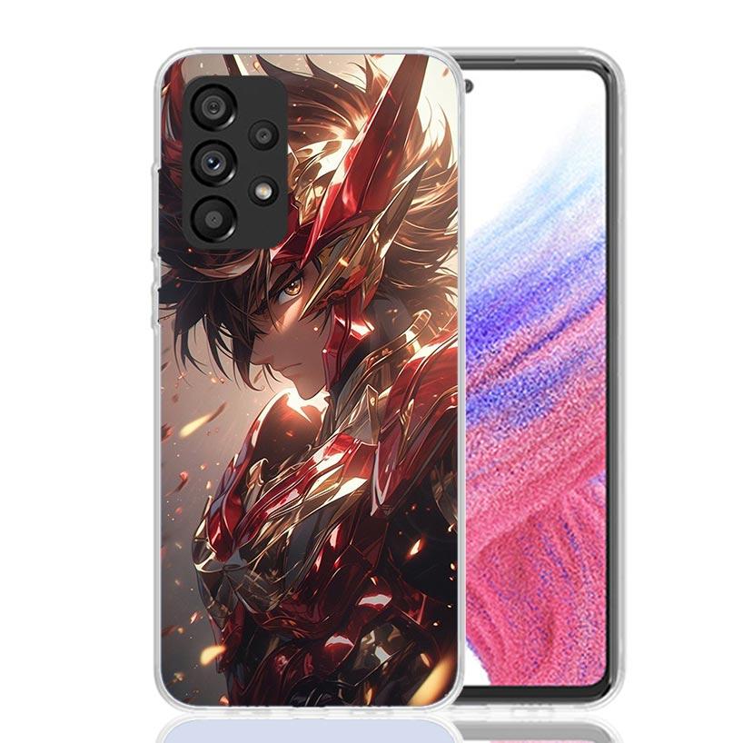Saint Seiya Cool Phone Case For Samsung Galaxy A17 A16 A14 A15 A13 A57 A56 A54 A55 A53 A37 A36 A34 A35 A33 A26 A24 A25 A23 Galax