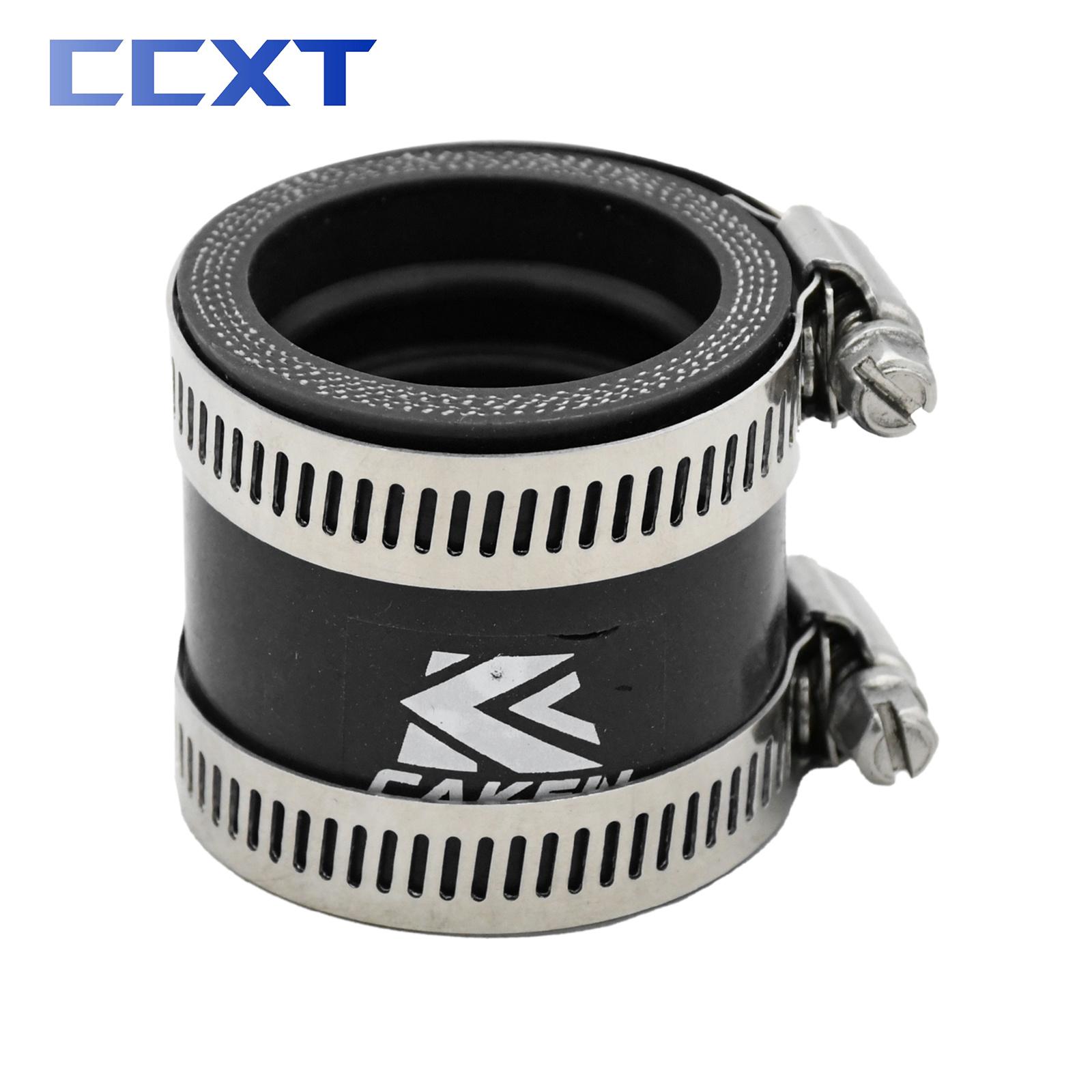 38mm Motorcycle Carburetor Rubber Adapter Inlet Intake Pipe For ZSDTRP MIKUNI KEIHIN OKO KOSO PWK PE 38mm PE30 PWK34 Carburetor 38mm Black