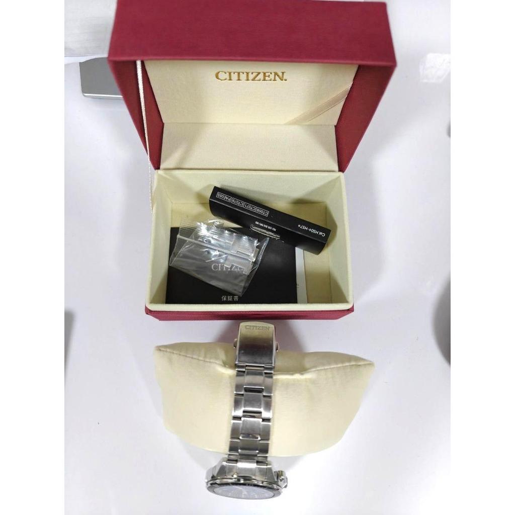 Used [Solar Watch] CITIZEN Citizen Watch Eco-Drive Chronograph Blue Dial Men's V010-6772F