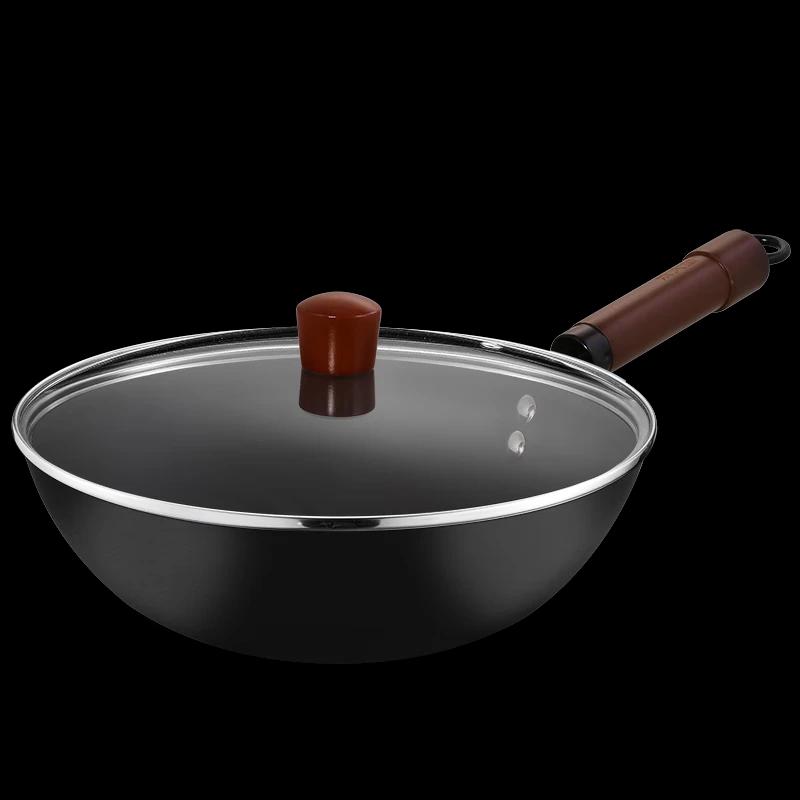COOKER KING Chinese Fine Iron Wok 30cm