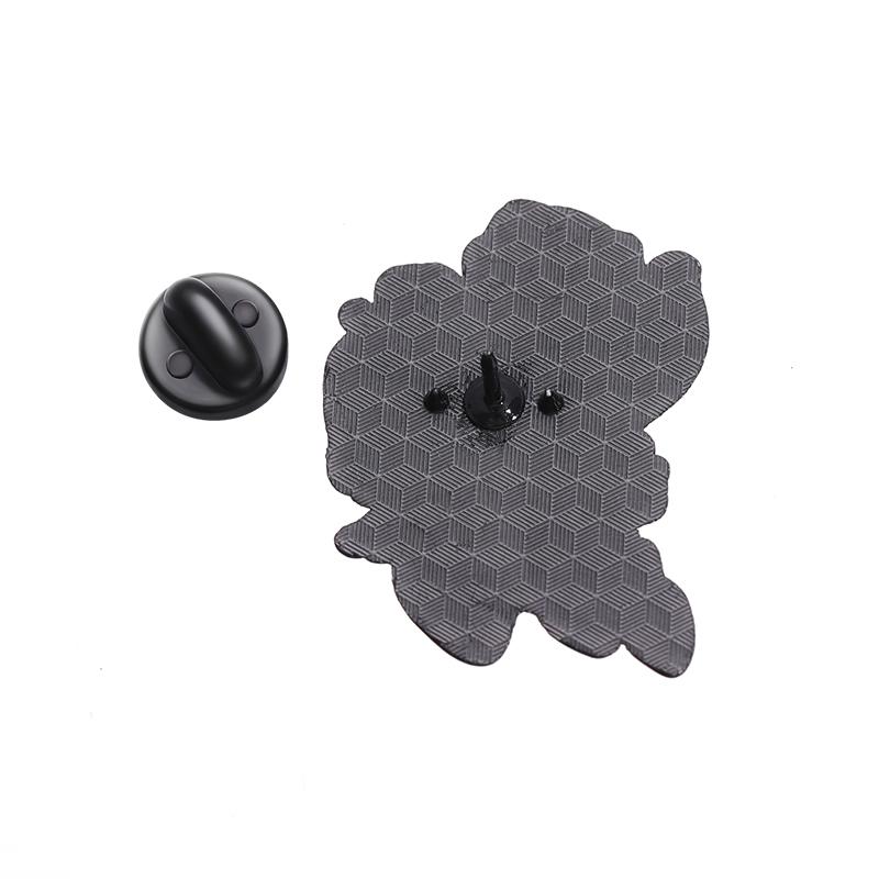 Baby and Pegasus Enamel Pins Custom Brooches Lapel Badges Cartoon Animal Movie Jewelry Gift for Fans Kids Friends