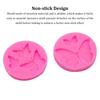 Silicone Mold Wedding Party Festival Home Hotel Cafe Candy Pudding Chocolate Cake Cute Decorating DIY Making Mould