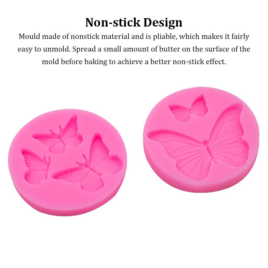 Silicone Mold Wedding Party Festival Home Hotel Cafe Candy Pudding Chocolate Cake Cute Decorating DIY Making Mould