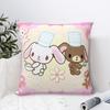 Sugar Rabbit Pillowcase Polyester Cushion Cover Decorative Sugarbunnies Pillow Case Cover Home Square 45*45cm