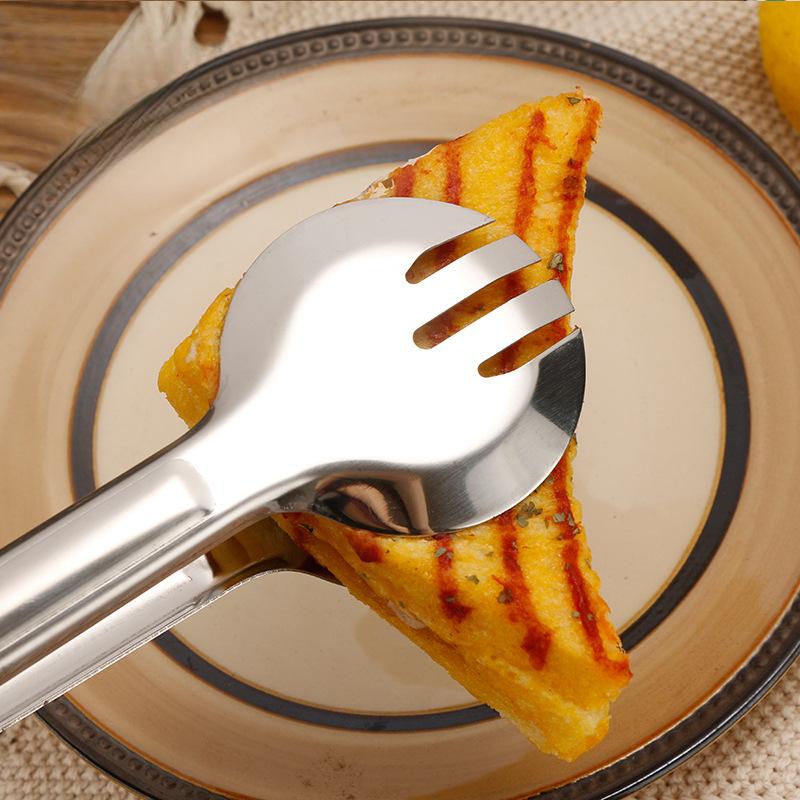 Multi Functional, Stainless Steel, Bread and Cake Clip, Food Clip, Barbecue Steak Clip, Buffet Clip, Baking Tool