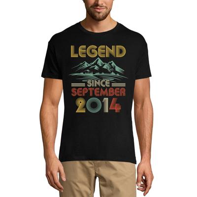 Men's T-Shirt Legend Since September 2014 - Vintage Birthday Tee Shirt