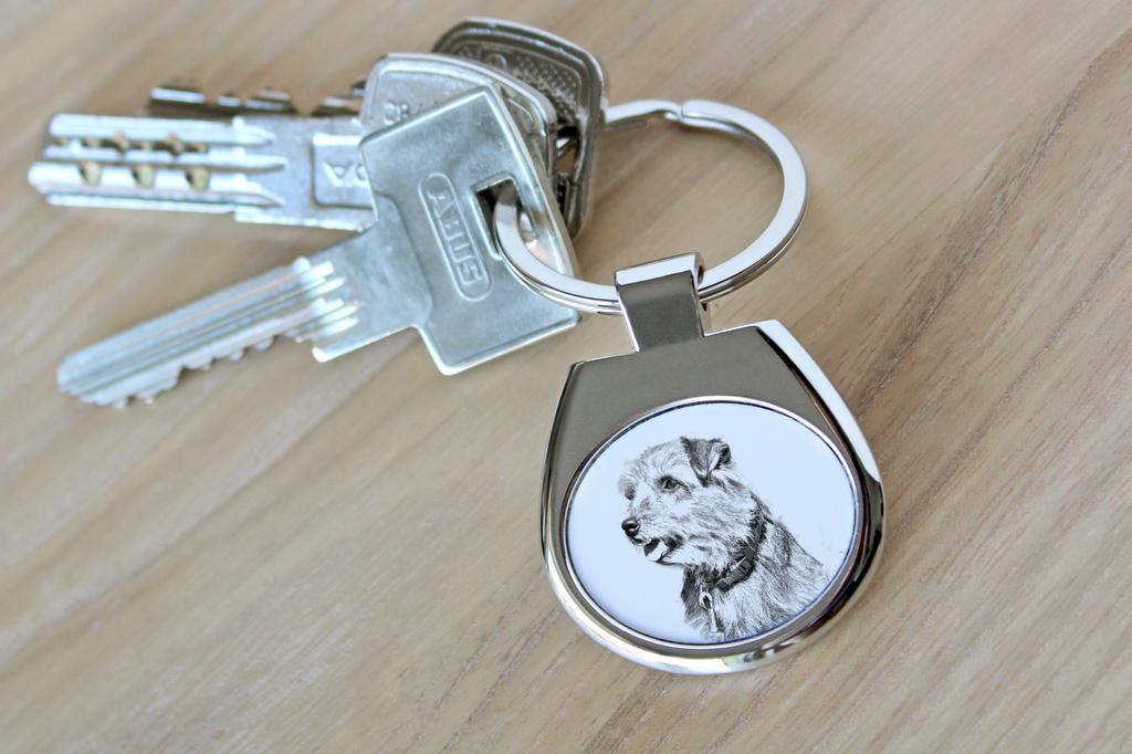 Norfolk Terrier - Keychain with a Dog, Keychain with a Print, Personalized Pendant from the Art-Dog Brand