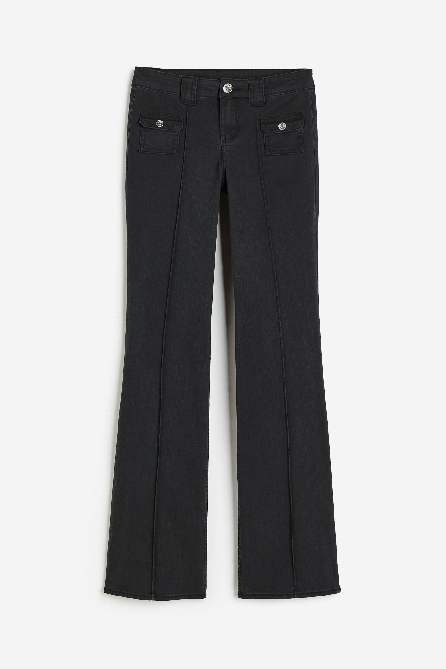 

Flared cargo trousers