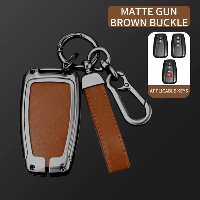 

Car Remote Key Case Cover Shell Fob For Toyota Corolla Prius Camry CHR C-HR RAV4 Altis Land Cruiser Prado Keyless Accessories