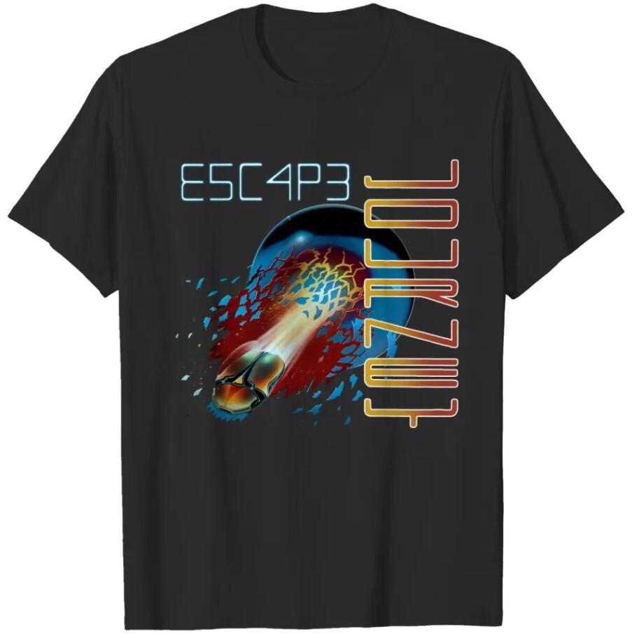 Journey Escape T Shirt Journey Rock Band Shirt Unisex Short Sleeve T-Shirt All S Unisex T-Shirt S