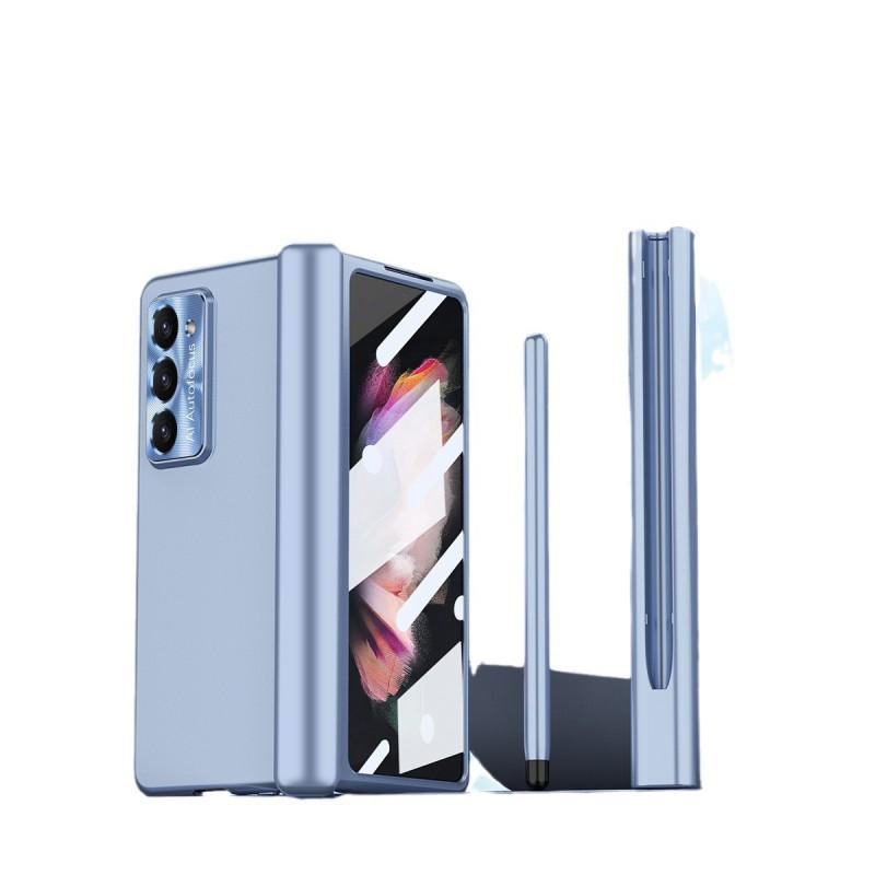 Galaxy Z Fold5 Case Magnetic Snap-On Full Cover Shockproof PC Protective Shell Foldable Phone