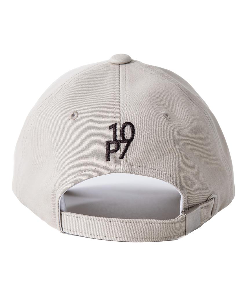 TEN PAST SEVEN Unstructured Logo Cap - Beige