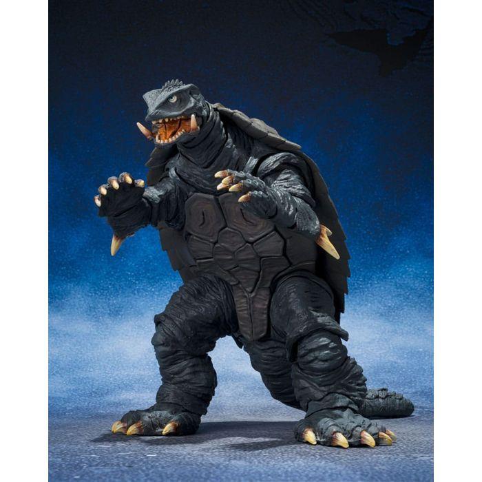 Bandai Tamashii Nations - Gamera 1996 - Figur S.H. MonsterArts Gamera Sendai Entscheidender Kampf Version. 14 cm