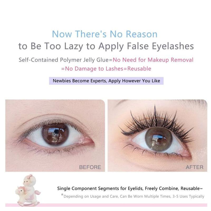 FLORTTE - Special Edition False Eyelashes - 2 Style (4-5)