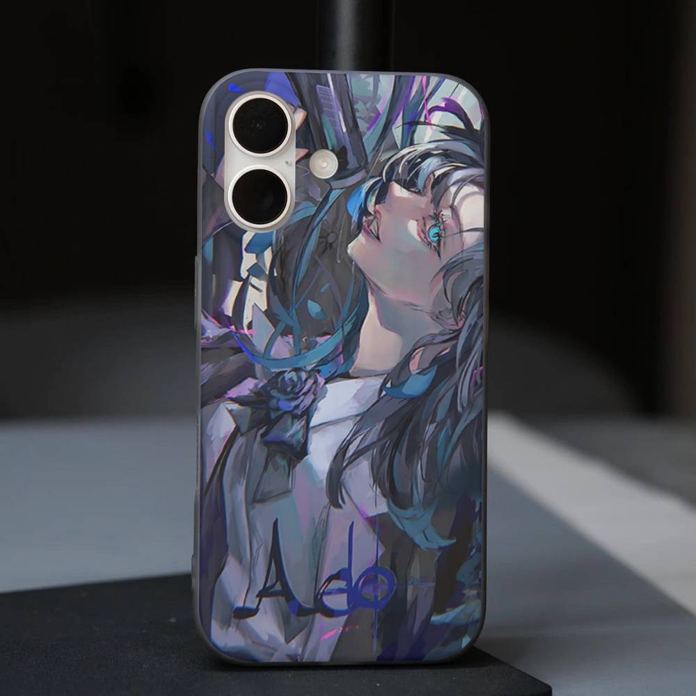 

Певица Адо Японский Для iPhone 17 16 15 14 Plus 13 12 11 Pro Max С ударопрочным защитным чехлом для телефона iPhone 12 pro