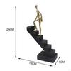 Climbing Ladder Statue Sculpture Collection Statuette Stairs Figurine Thinker