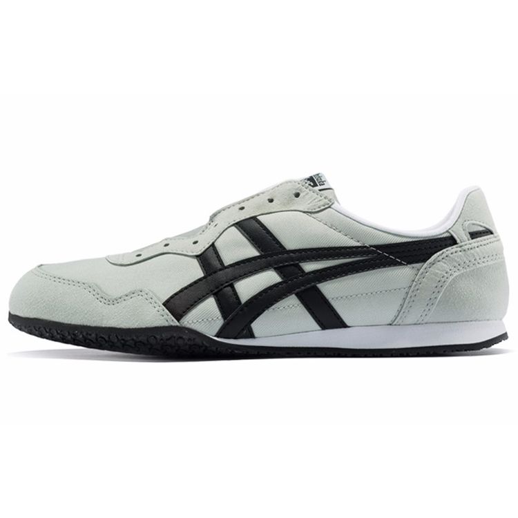 

Onitsuka Tiger Serrano Slip-On Comfortable Durable Low-Top Casual Shoes Unisex sneaker Light-Gray 1183A238-020 41.5