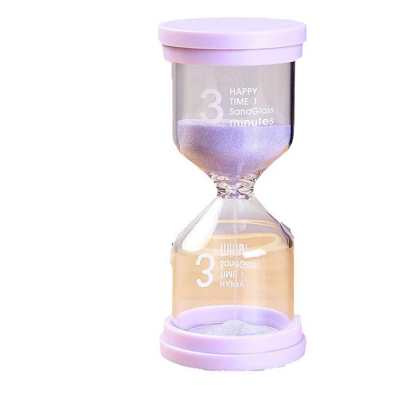 Kreativt timglas för barn och studenter - 20/30/60 min kvicksandspresentprydnad för studietidsplanering.