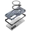 For Samsung Galaxy S26+ Magnetic Case Rotating Kickstand TPU PC Shockproof Phone Back Cover