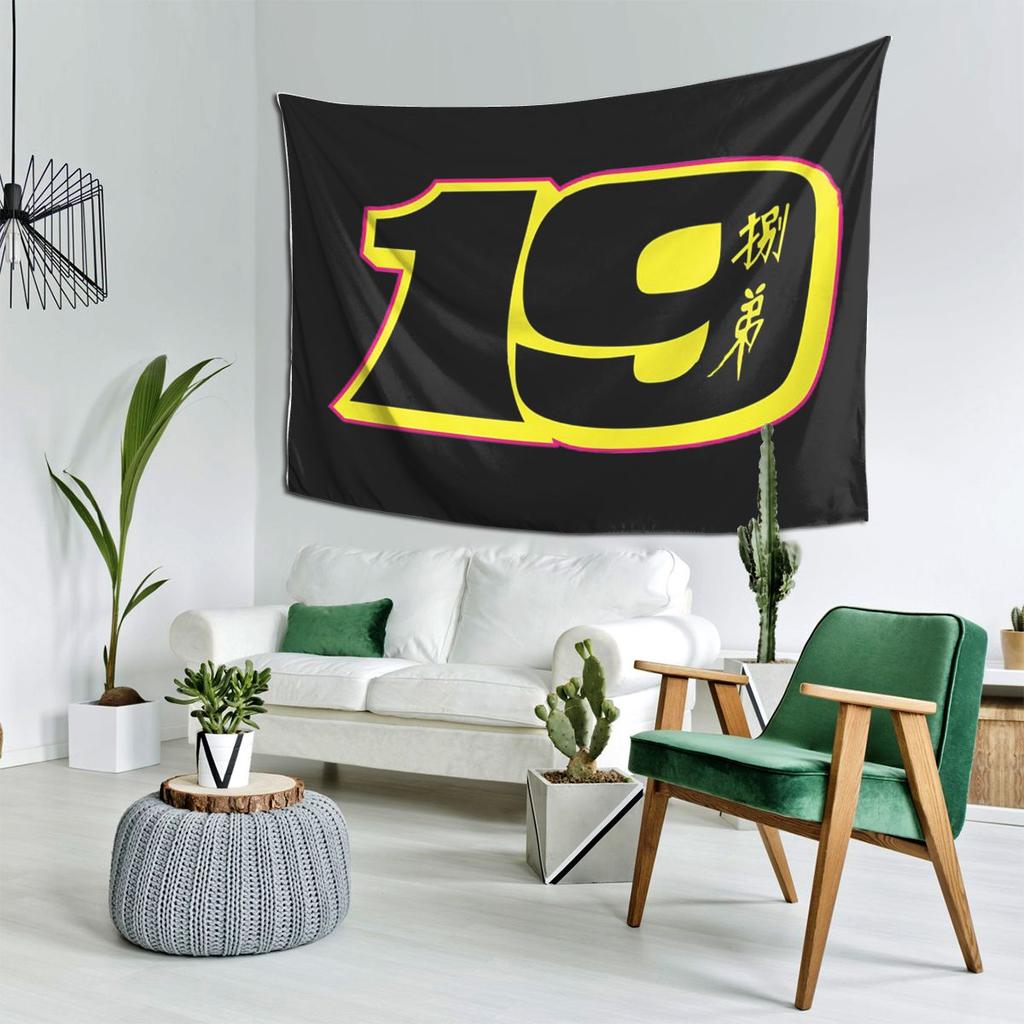 Alvaro Bautista Number 19 Tapestry Decoration Art Aesthetic Tapestries for Living Room Bedroom Home Wall Cloth Wall Hanging
