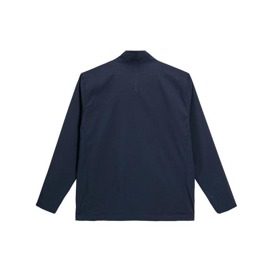Under Armour Solid Color Casual Golf Water-Resistant Long Sleeve Jacket Men jackets Navy-Blue 1383150-410